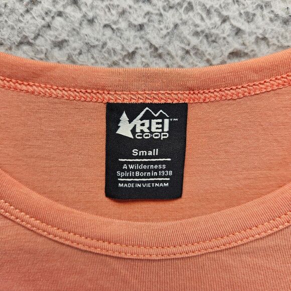 REI Co-op Tank Top Womens Size Small Orange Sleeveless Crewneck‎ - Picture 3 of 9